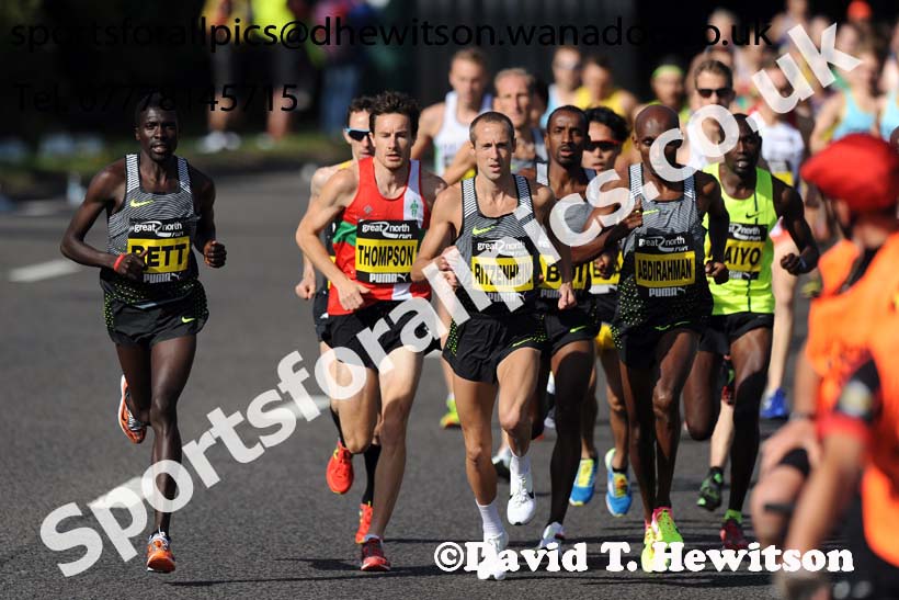 Mens Great North Run. Photo: David T. Hewitson/Sports for All Pics
